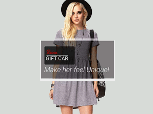 Gift Card home page ad